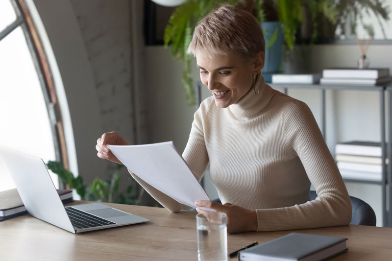 Deja el CV en una página que reduce el contenido